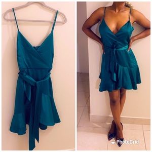 Green sexy dress!